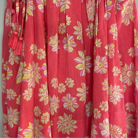 Free People NWT Hollyheck Combo Floral Indigo Molly Tunic Size XS - Picture 7 of 8